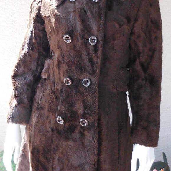 💕VINTAGE DEBBI ROBERT Ltd. Hooded Coat - Picture 9 of 11